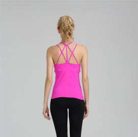 Wholesale cheap high quality back cross gym tank top