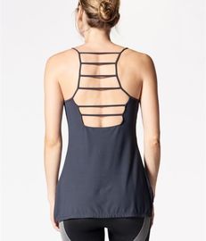 Dry Fit Yoga Wear Sexy Open Back Workout Tops Fitness Clothes